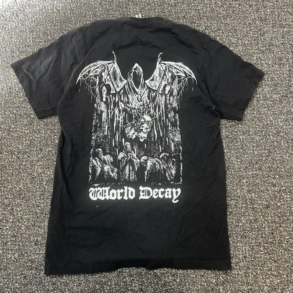 Creeping Death Black Tee Shirt Metal Rare World Decay Graphic Size Small